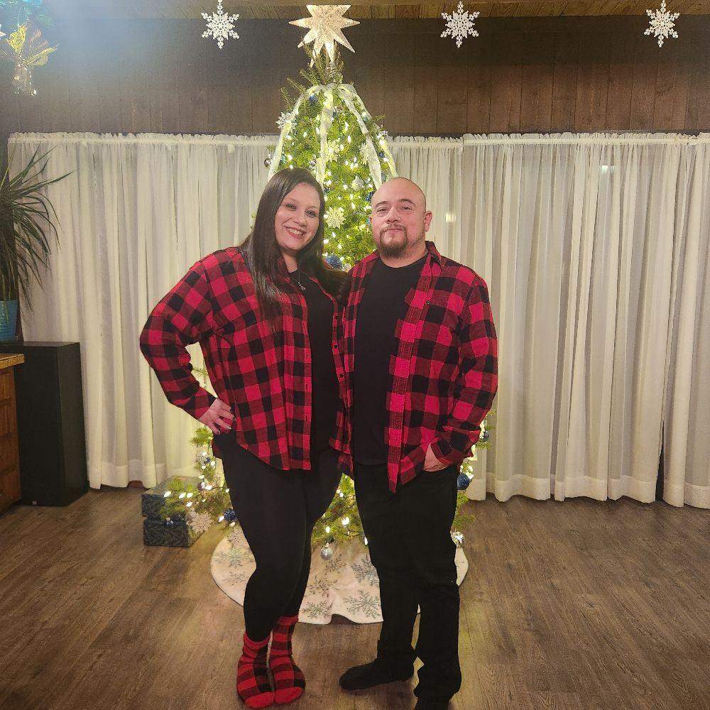 Christmas at his parents