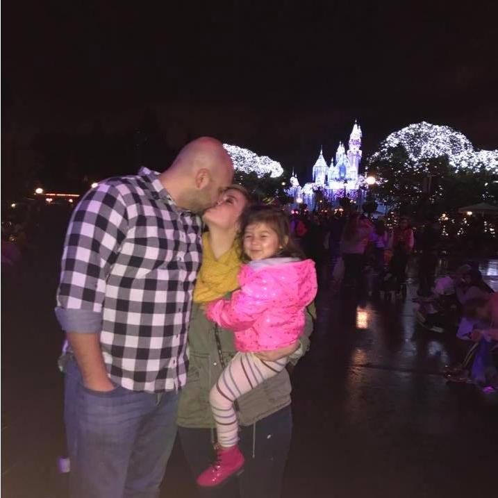 Our first trip to Disney together. :)