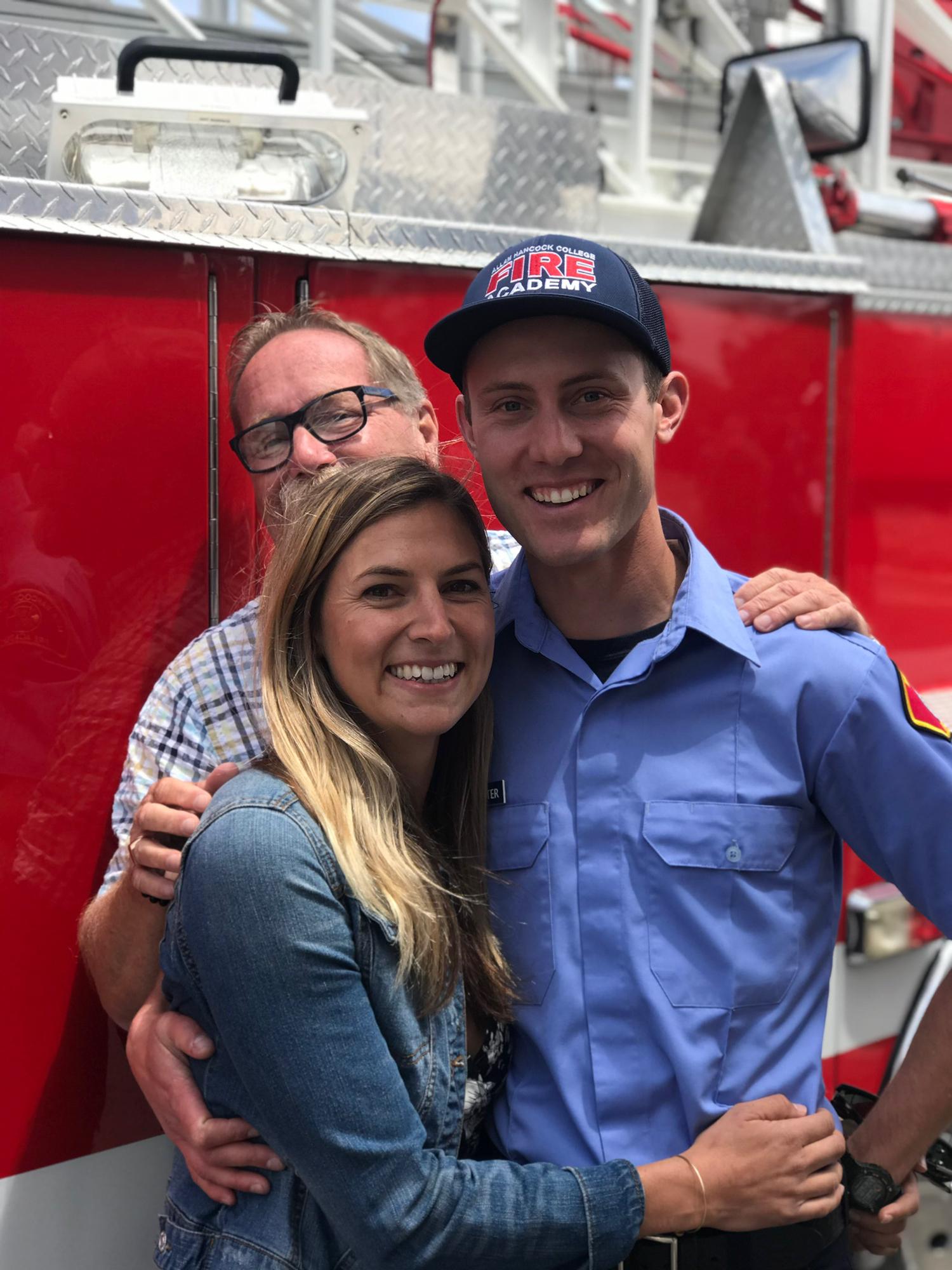 Fire academy graduation