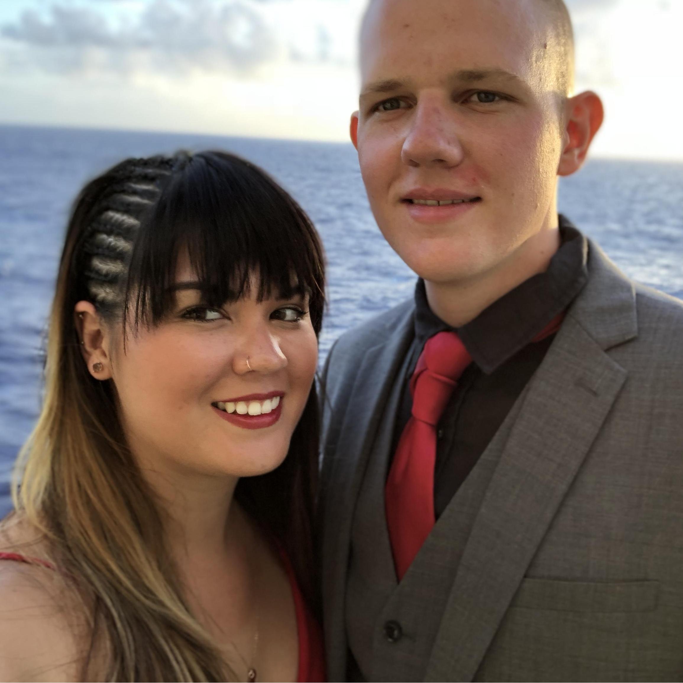 On our first cruise to the Caribbean! 2018