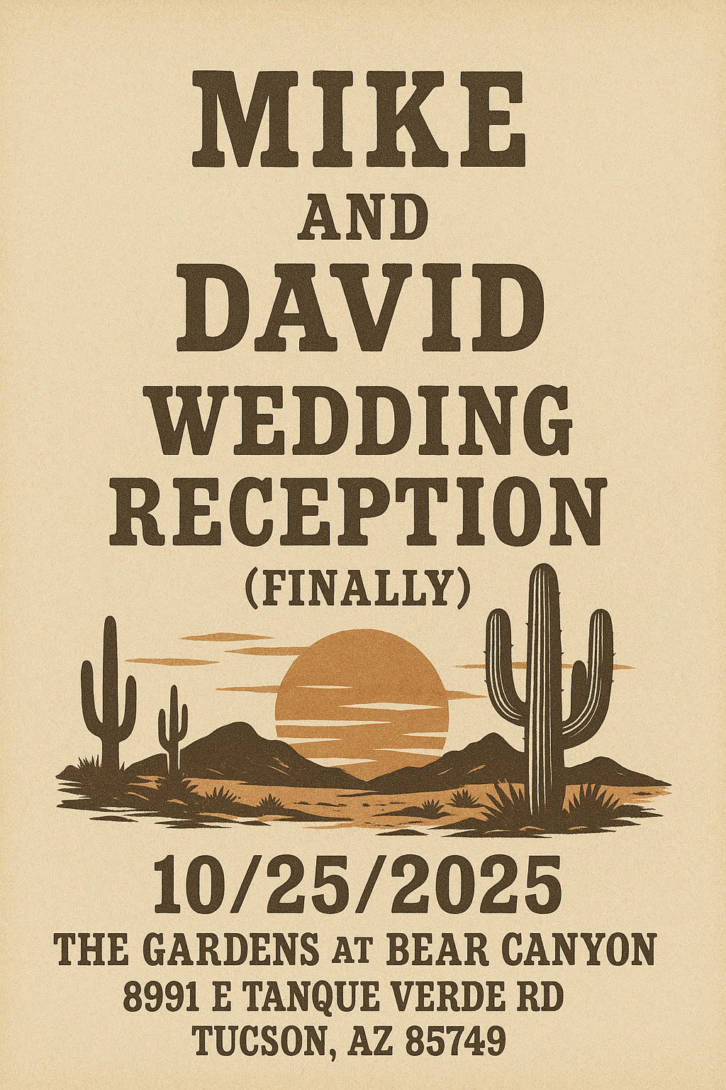 The Wedding Website of David Wernsman and Mike Schultz