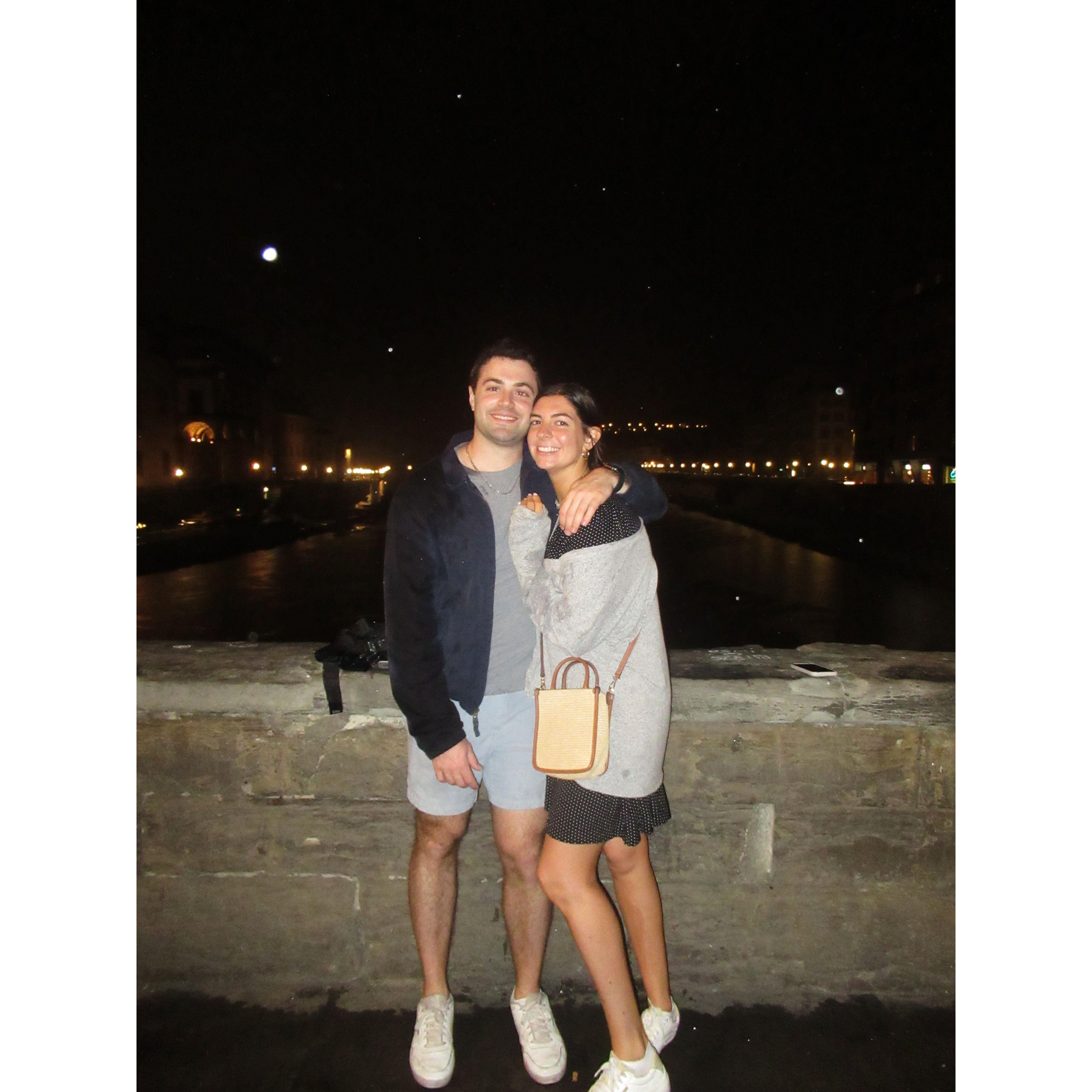 Florence in the rain