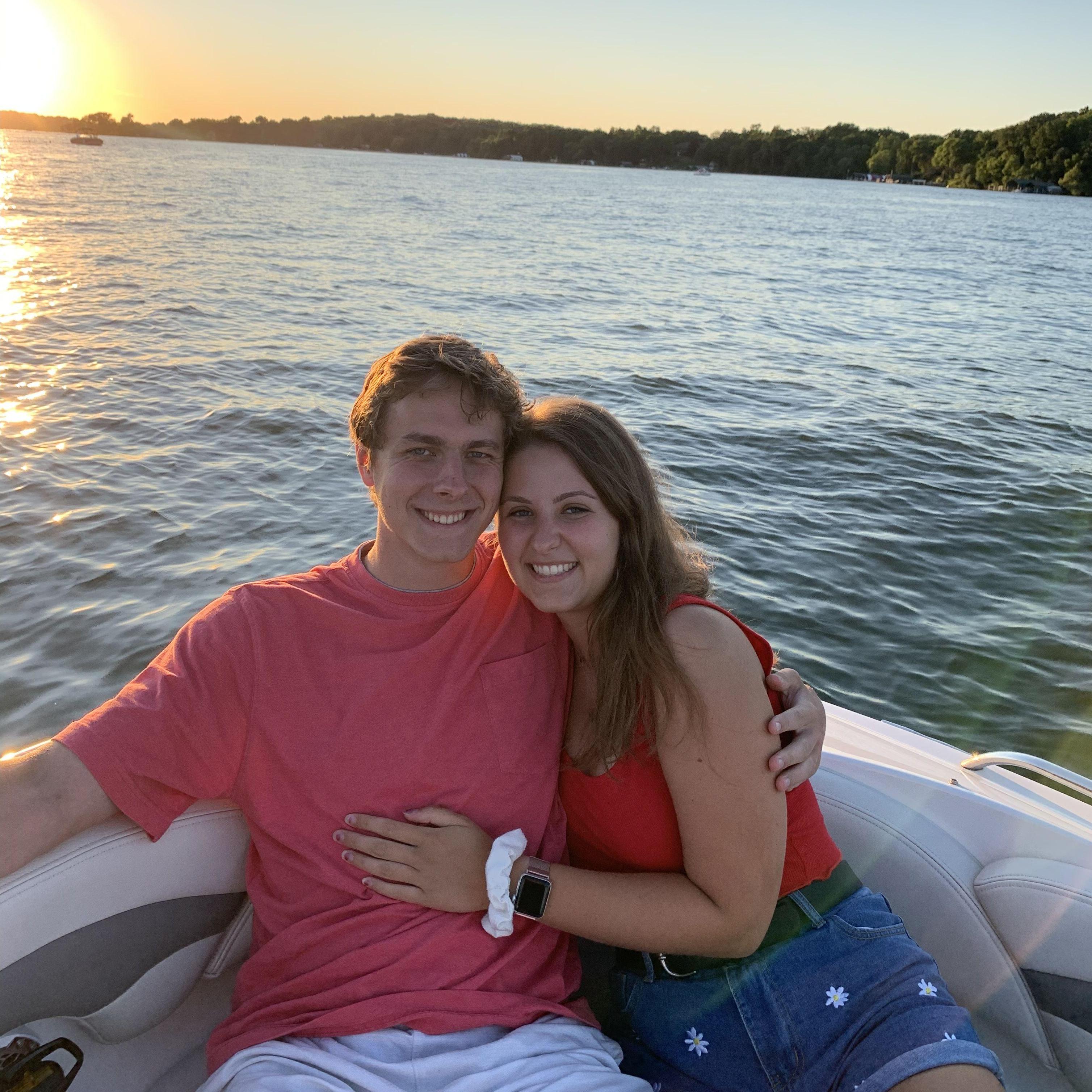 7/15/20: Followed shortly by Joe's first visit to McKenzie's hometown of Wayzata, MN!