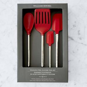 Stainless Steel Silicone Tools, Set of 4
