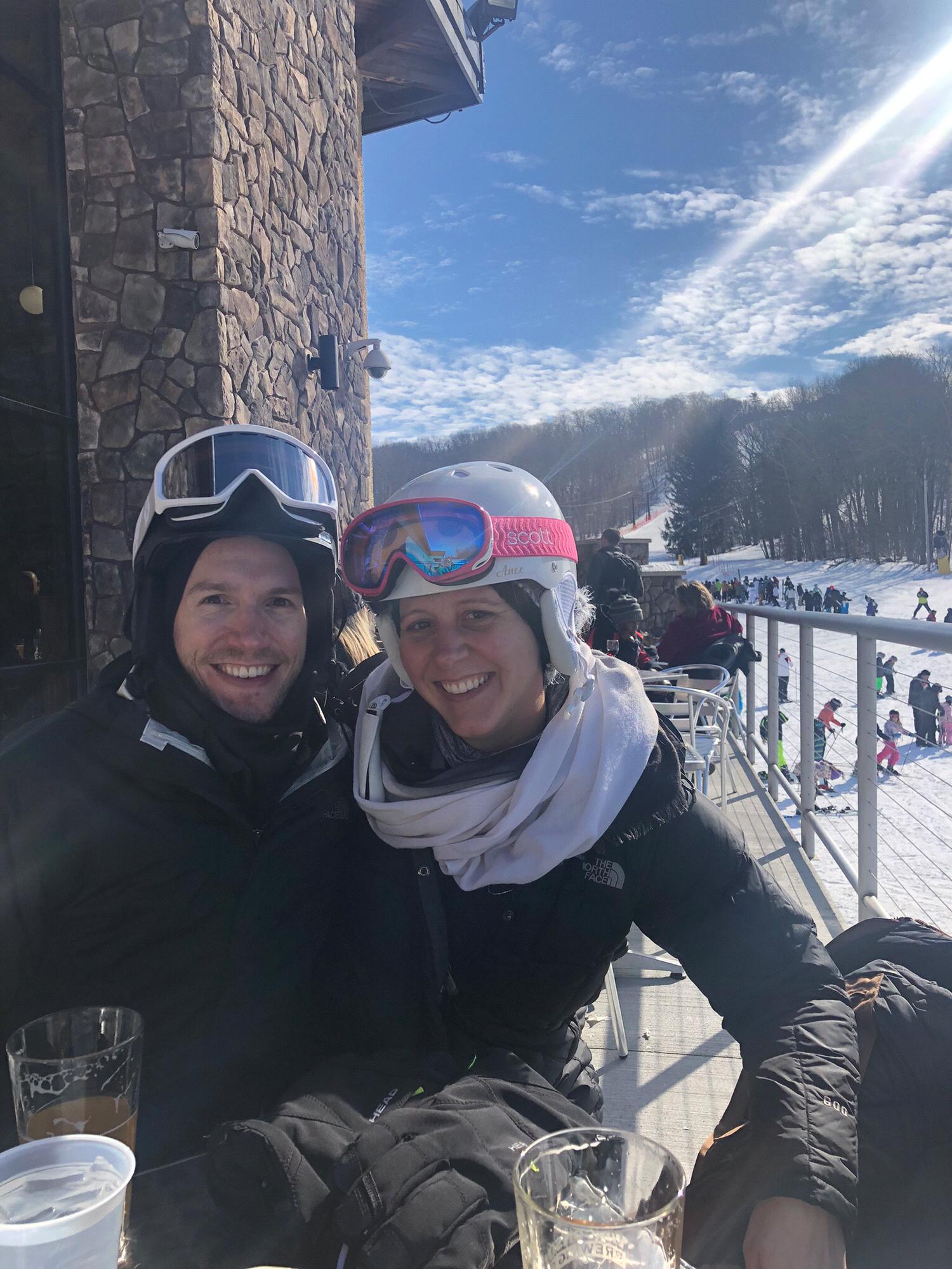 Jess and her family helped Joe find his new love of skiing. Visiting one of their go-to-spots outside of Madison, WI.