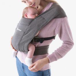 Embrace Cozy Newborn Carrier: Heather Grey