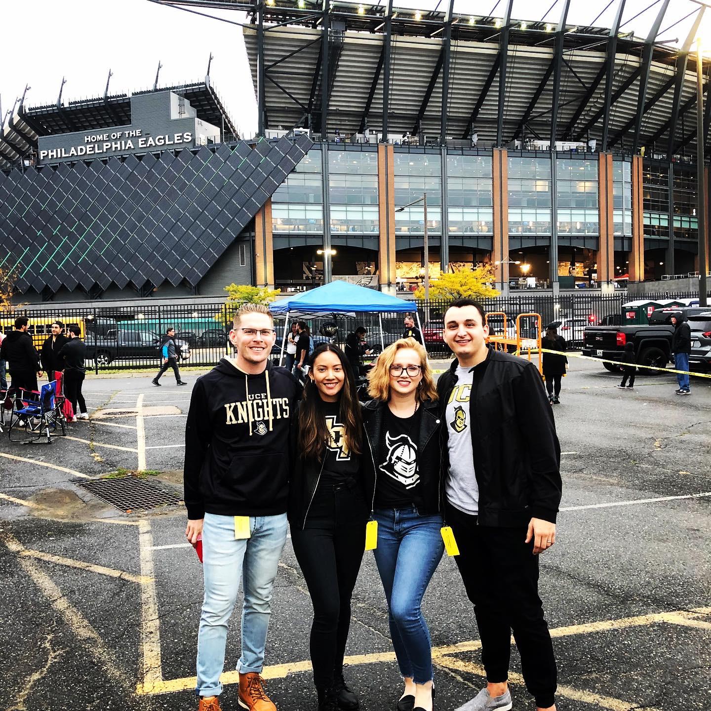 UCF v Temple Oct. 2019 with Andrew & Harriet Rush