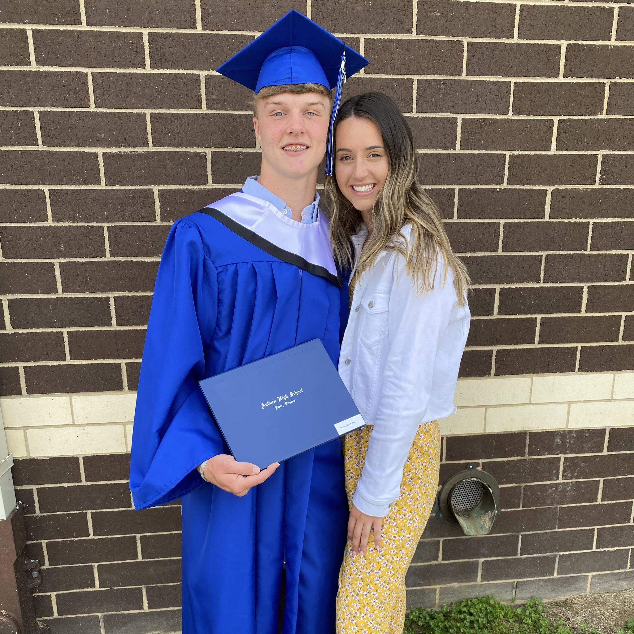 Payson graduating from High School in 2021. 😊