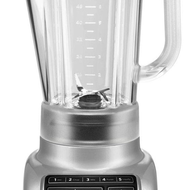 KitchenAid 5-Speed Blender RKSB1570MC, 56-Ounce, Metalic Chrome (Renewed)