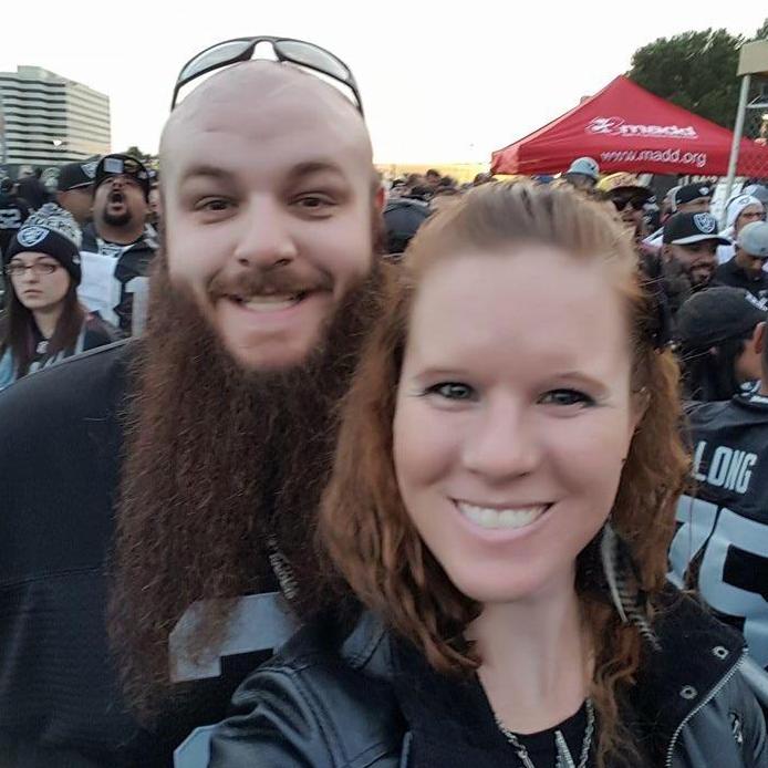 Jesse took me to my 1st Raider Game November 2016