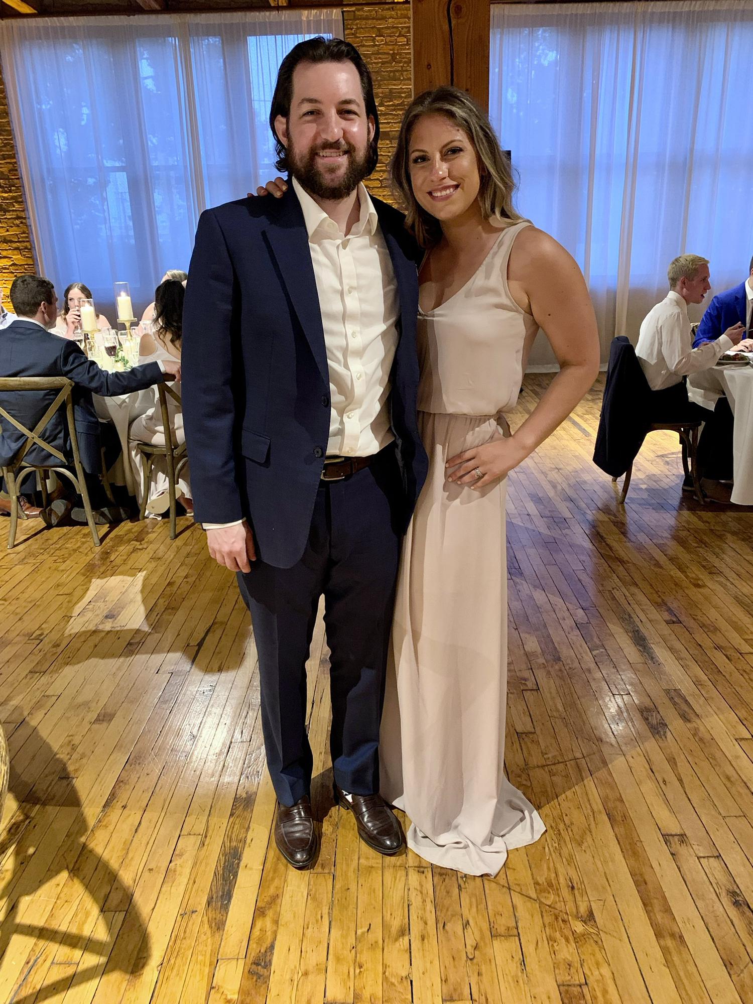 Attending bridesmaid Stephanie’s wedding