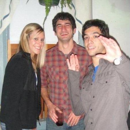 Party at White Picket with Deniz, Lewisburg, PA 2009 (photo courtesy of Lauren)
