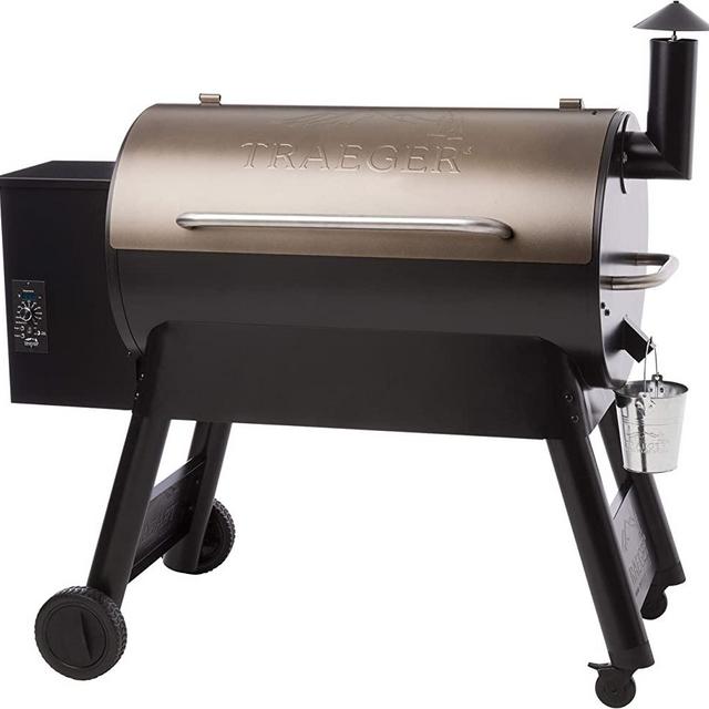 Traeger Grills TFB88PZBO Pro Series 34 Pellet Grill and Smoker, 884 Sq. In. Cooking Capacity, Bronze