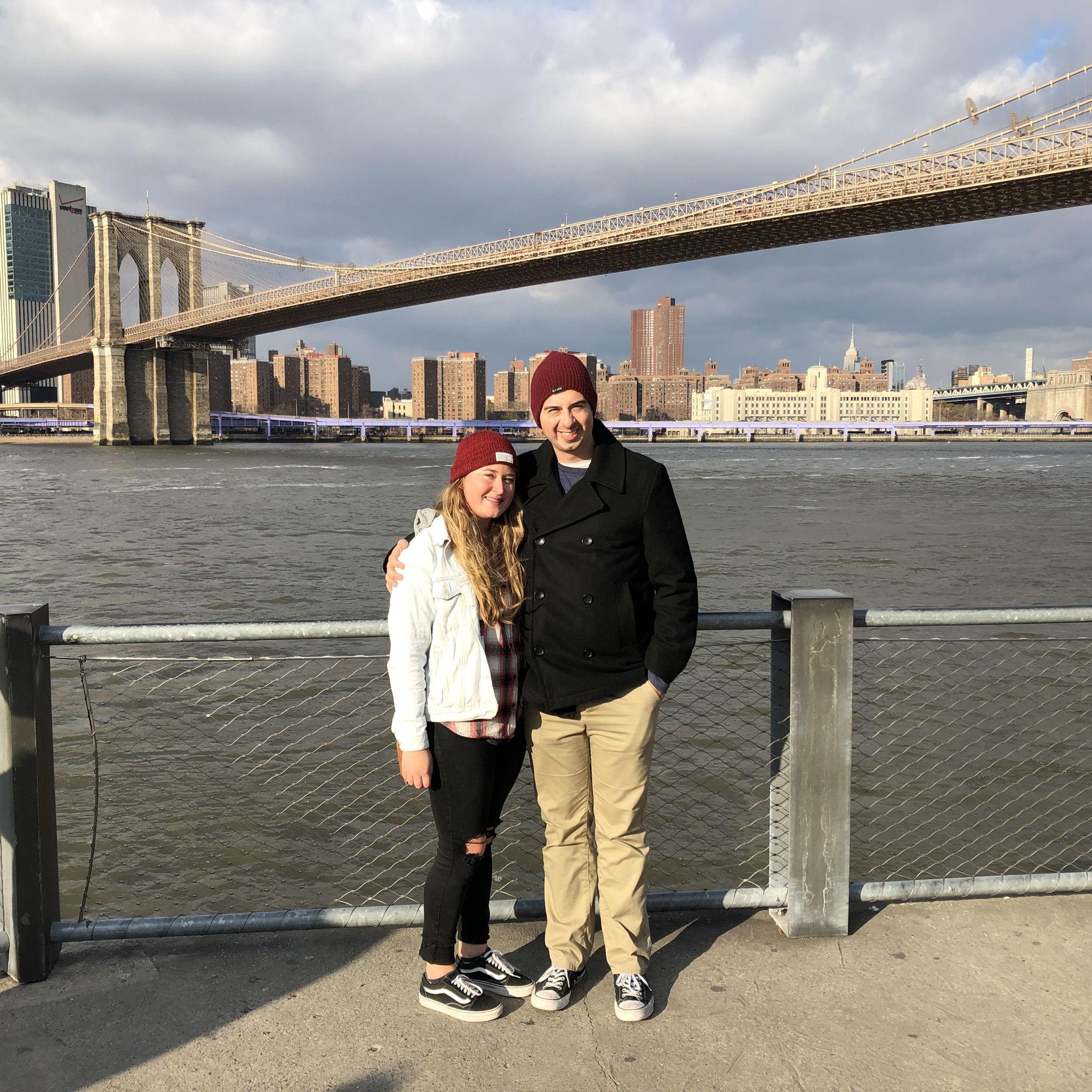 Our first time to New York together!