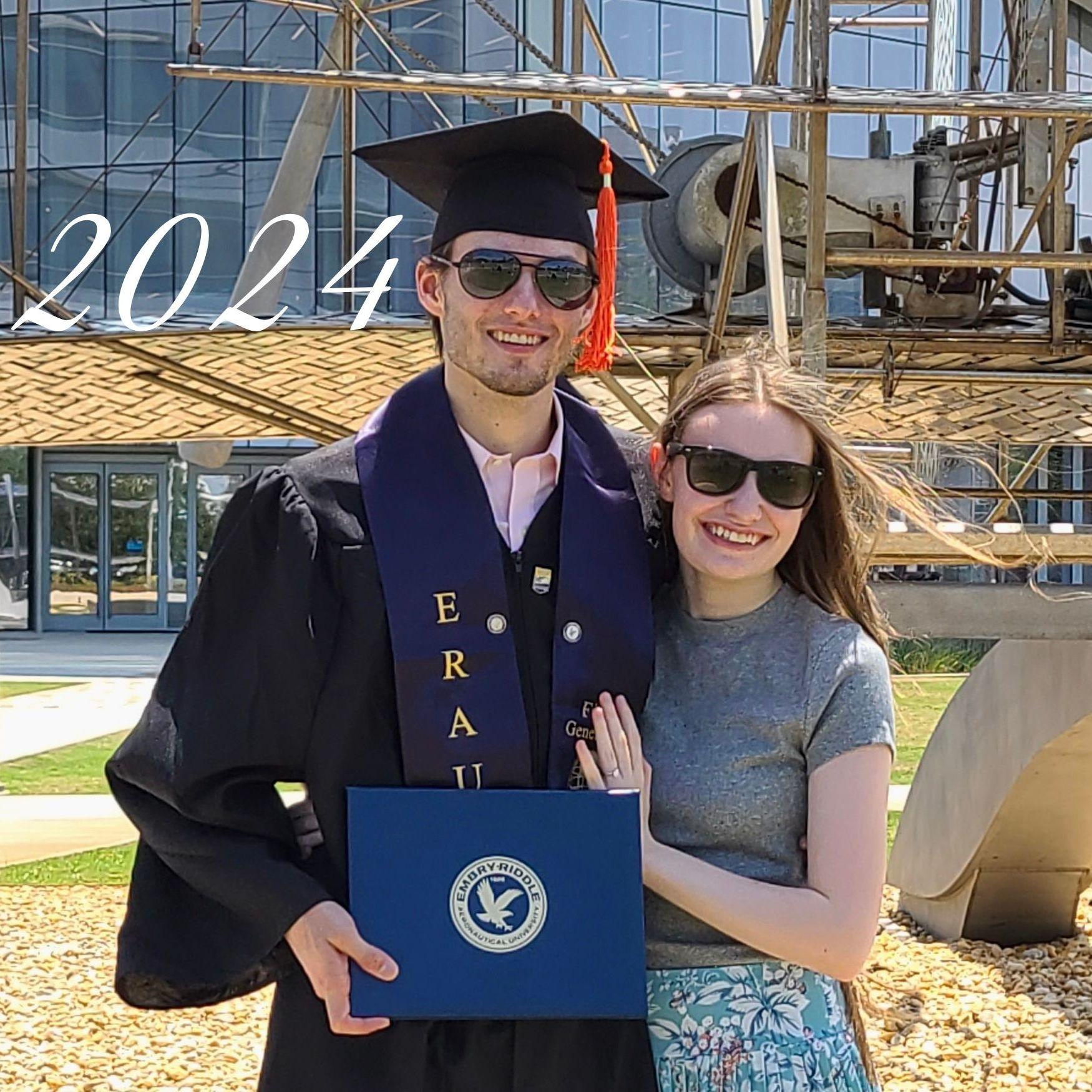 Ethan's college graduation, which resulted in him getting a job in Chicago.