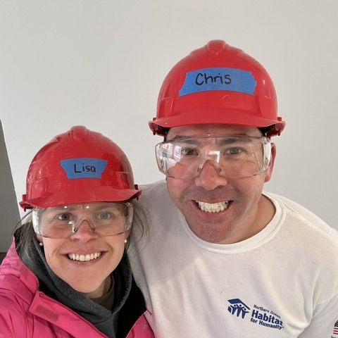 Habitat for Humanity Build in Seattle. March 2025.