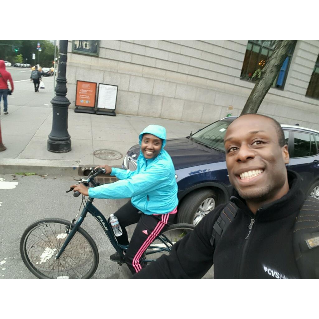 Bike ride through central park