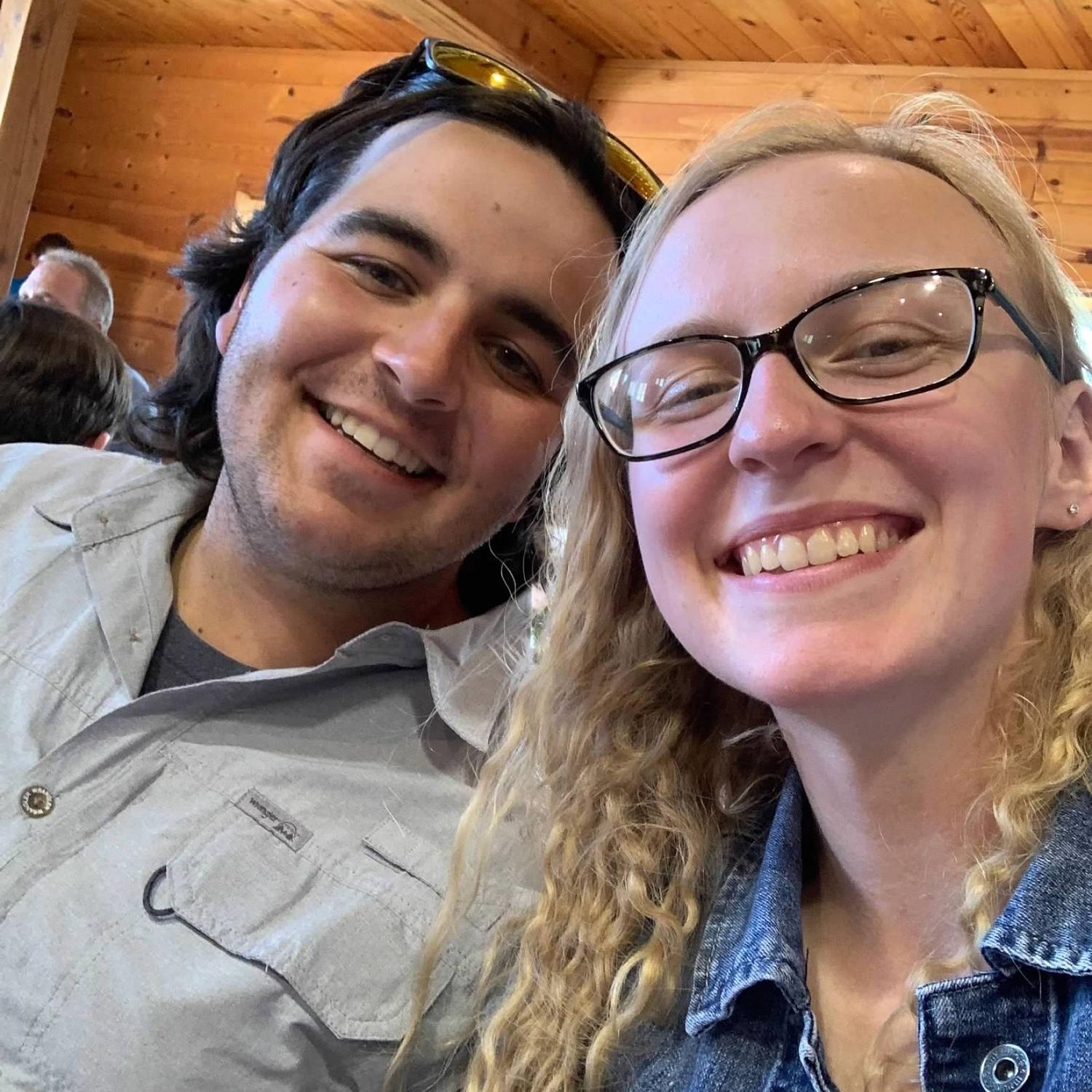 This was Alexa and Chase's "first date" of sorts. Alexa traveled to Washington from college in Montana to attend a wedding with Chase's family - way out of Alexa's comfort zone but it was meant to be.