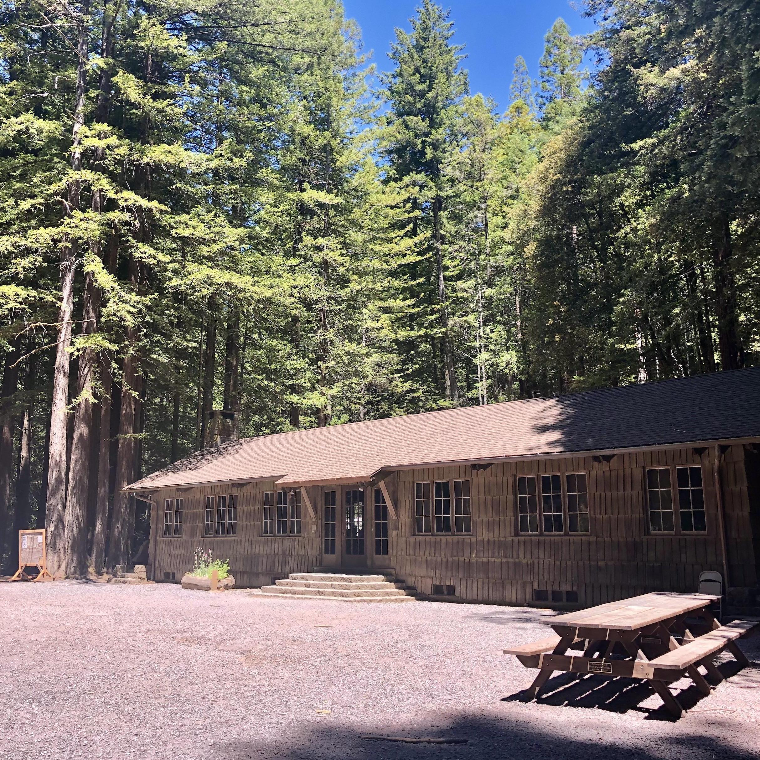 You will be greeted upon arrival outside the dining hall and provided a map to your cabin. This will be where the outdoor party happens!