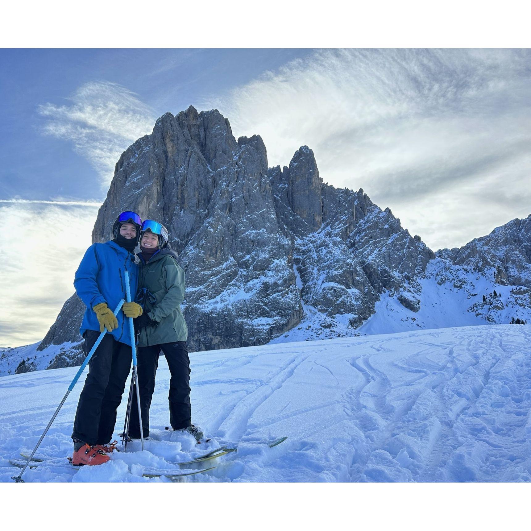 Dolimites Italy January 2023