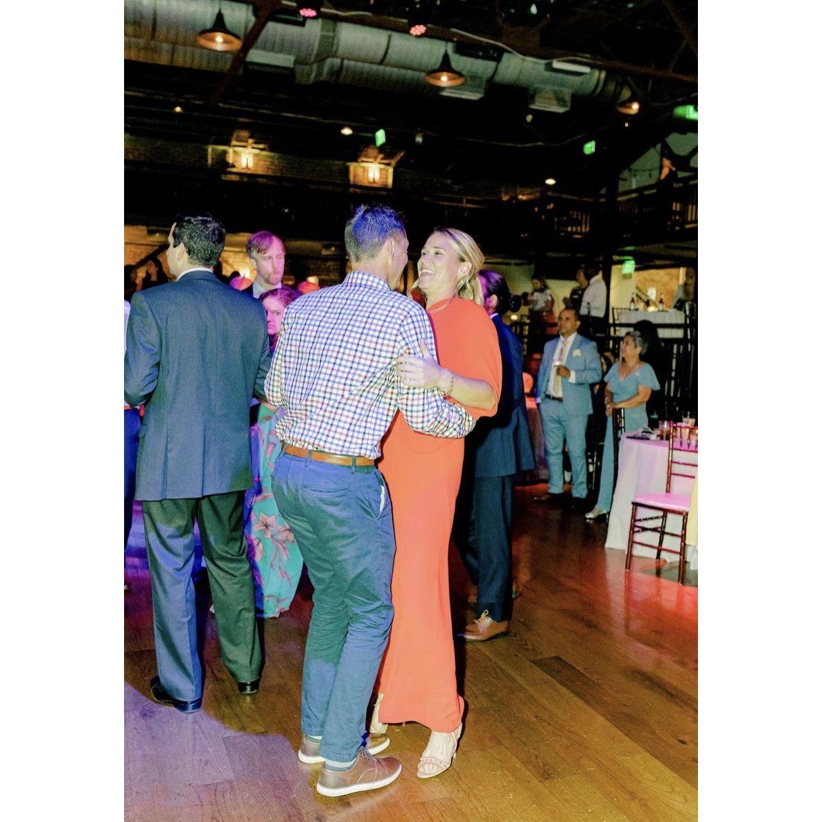 Our first "dancing pic"