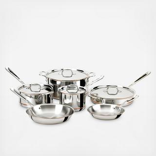 Copper Core 10-Piece Cookware Set