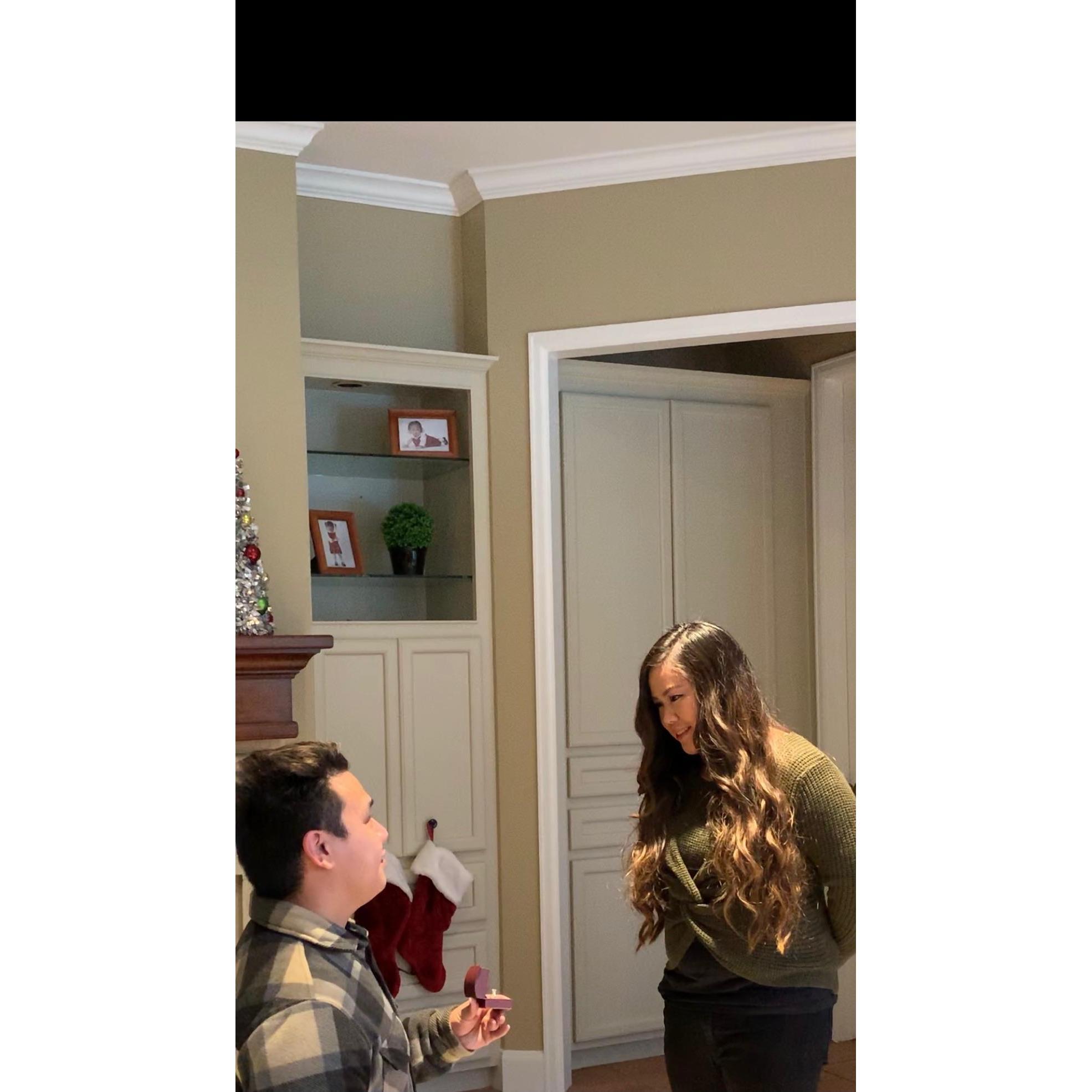 Boom! Revealed the ring