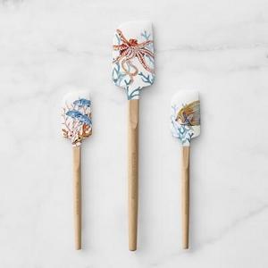 Hawaiian Fish Silicone Spatulas, Set of 3