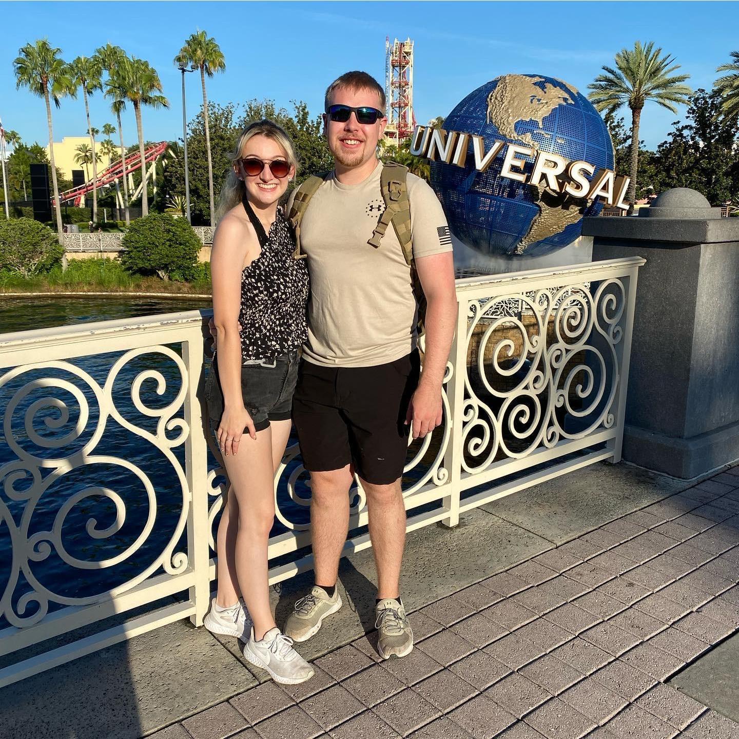 Our first vacation! Universal Studios in Orlando Florida!