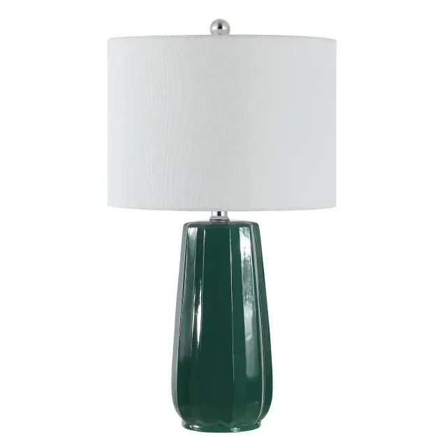 Yani Table Lamp - 24.5 Inch Height - TBL4361 - Dark Green - Safavieh