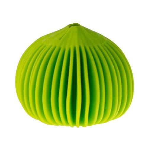 HIC Harold Import Co. 8906 Garlic Peeler, Silicone, Lime Green