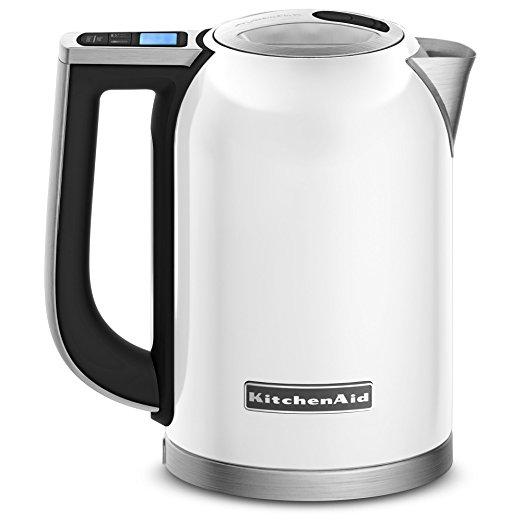 KitchenAid  1.7-Liter Electric Kettle with LED Display - White