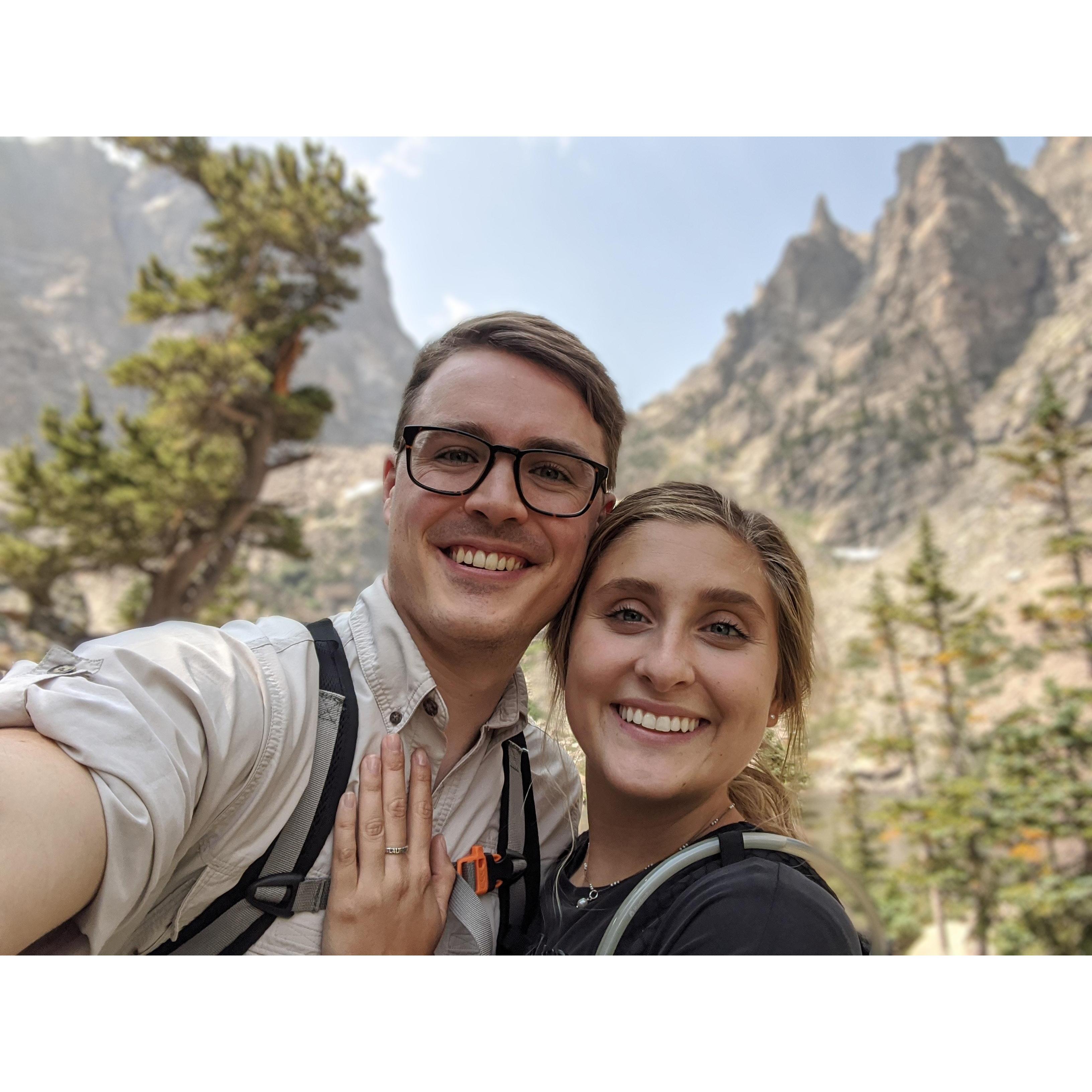 We both love the mountains!