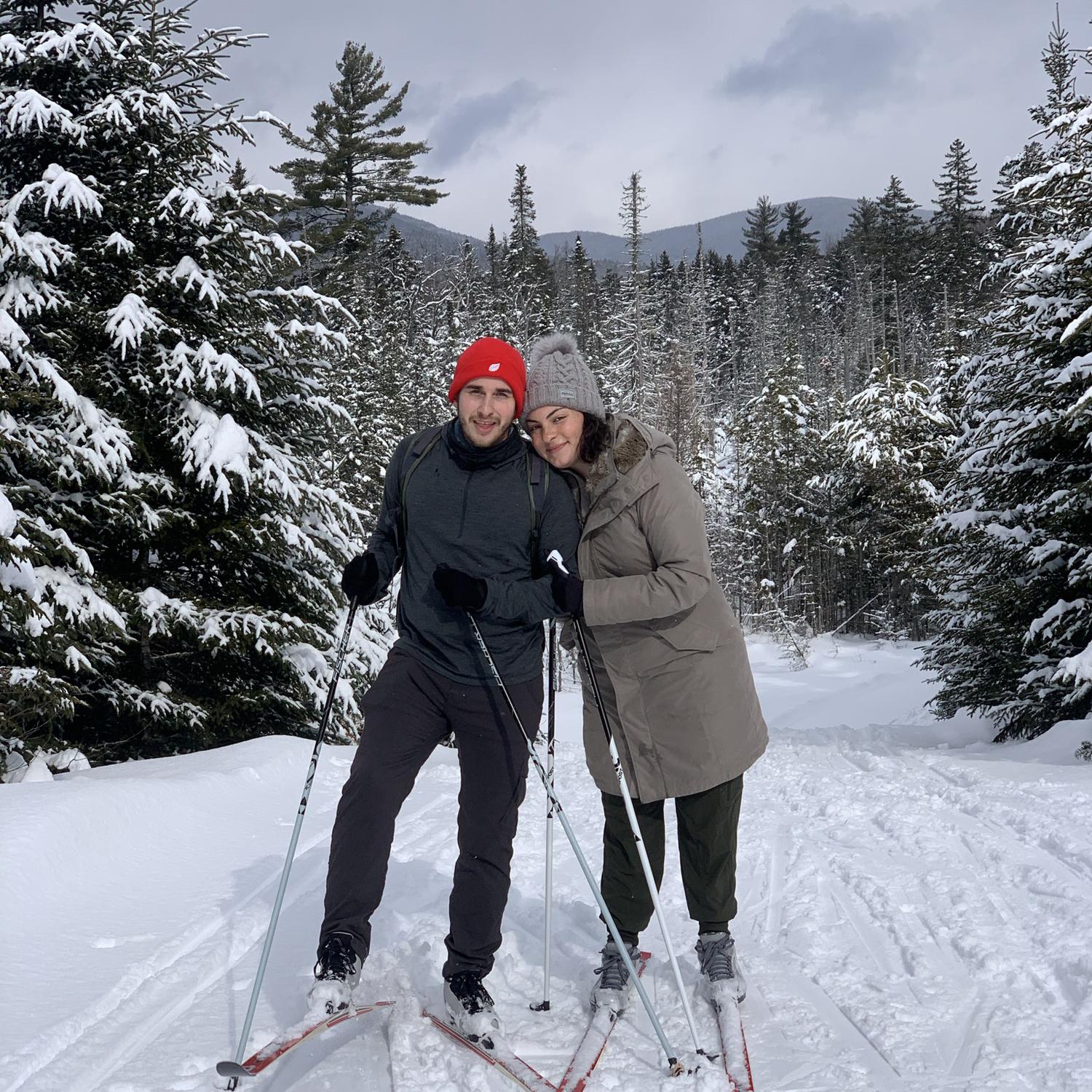 Collin introduced XC skiing to Chandler, and now she loves it more than him!