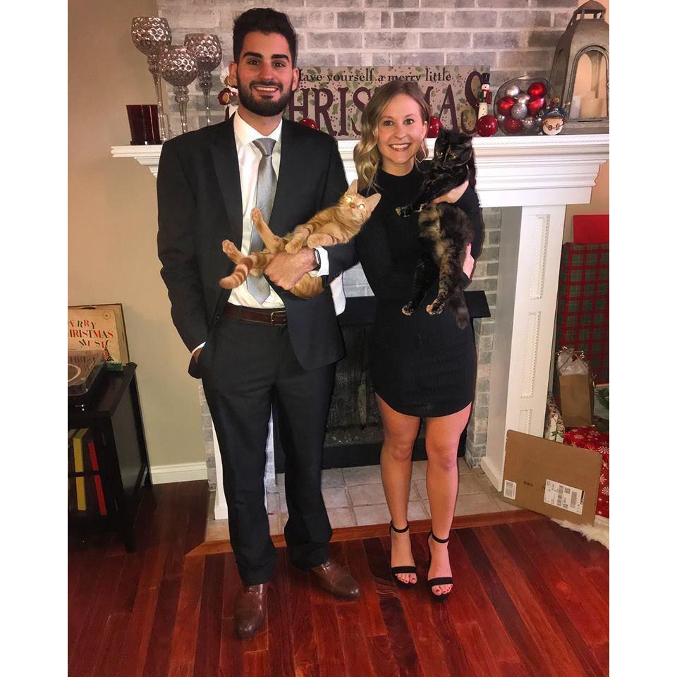 First Christmas with Luna & Loki (Salesforce Xmas Party) 12/2017
