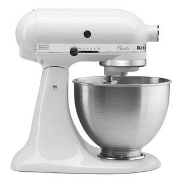Classic™ Series 4.5 Quart Tilt-Head Stand Mixer - White | KitchenAid US
