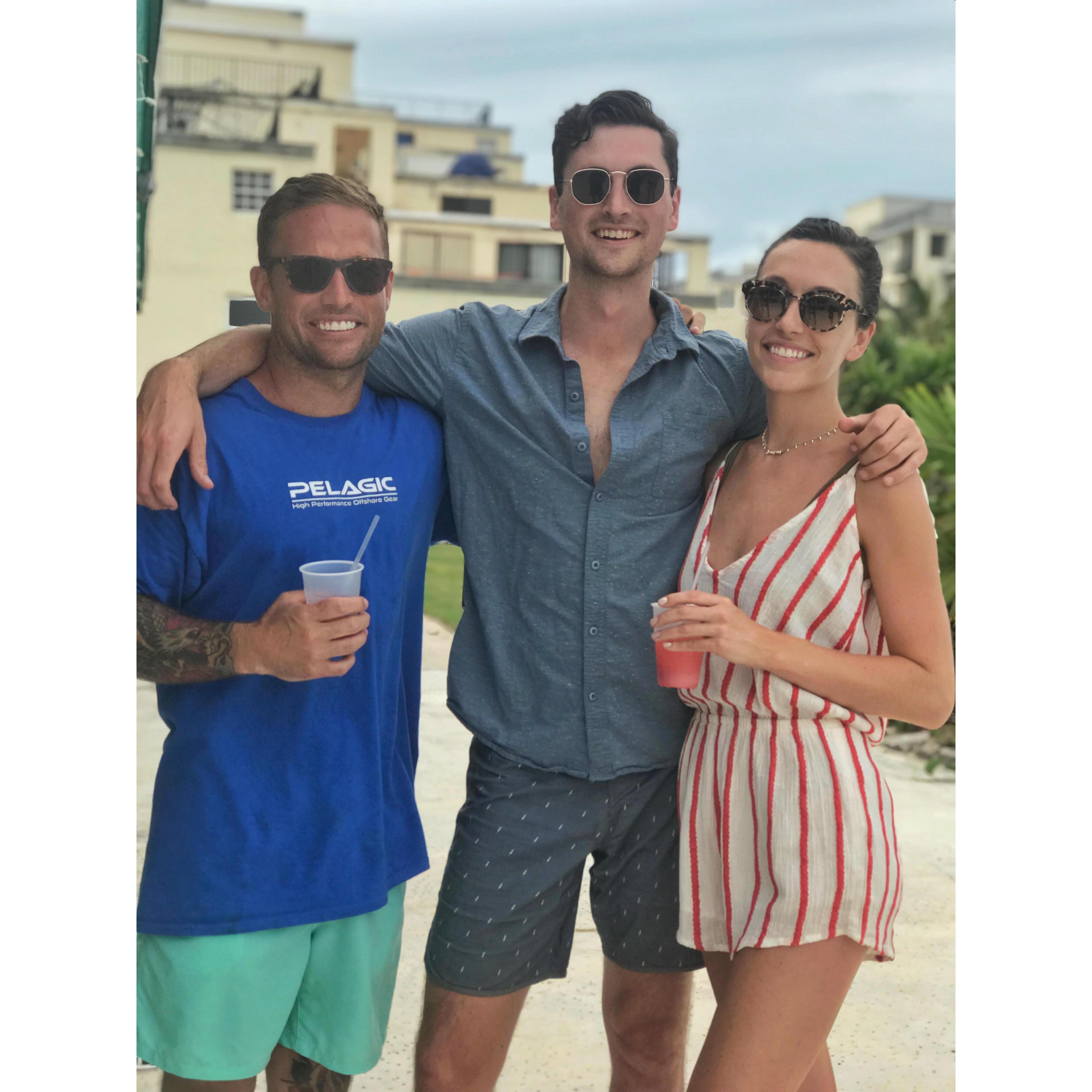 paton-ash siblings at mark's wedding, may 2018