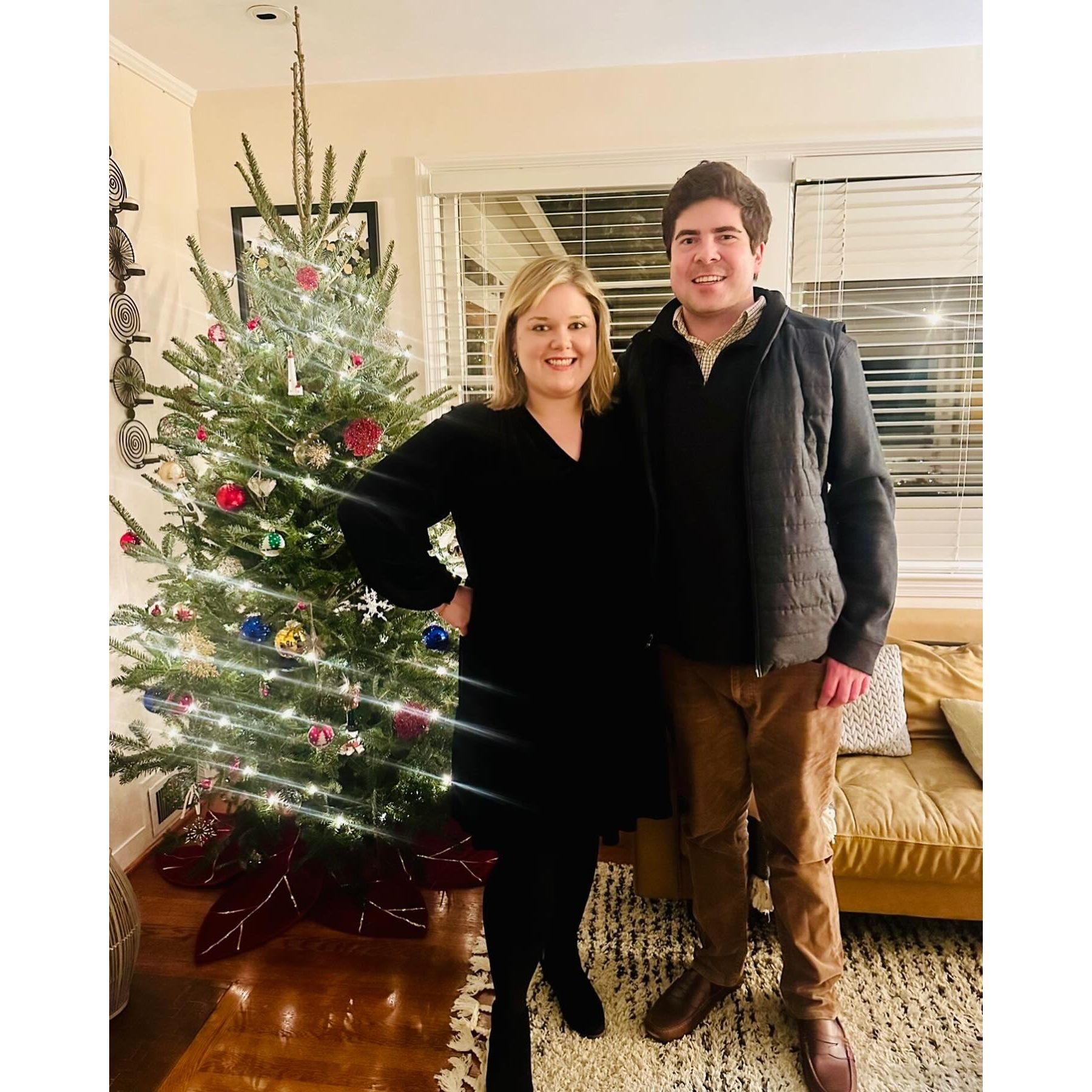 Visiting our friends Katherine and Carl in DC/Alexandria around Christmas