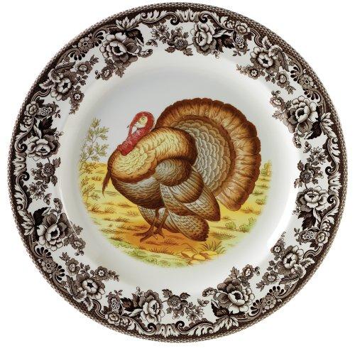 Spode Woodland Turkey Service Plate