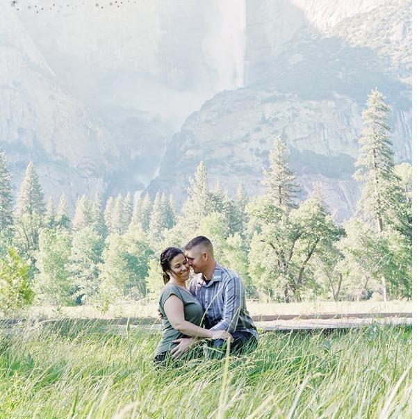 Our engagement shoot in Yosemite