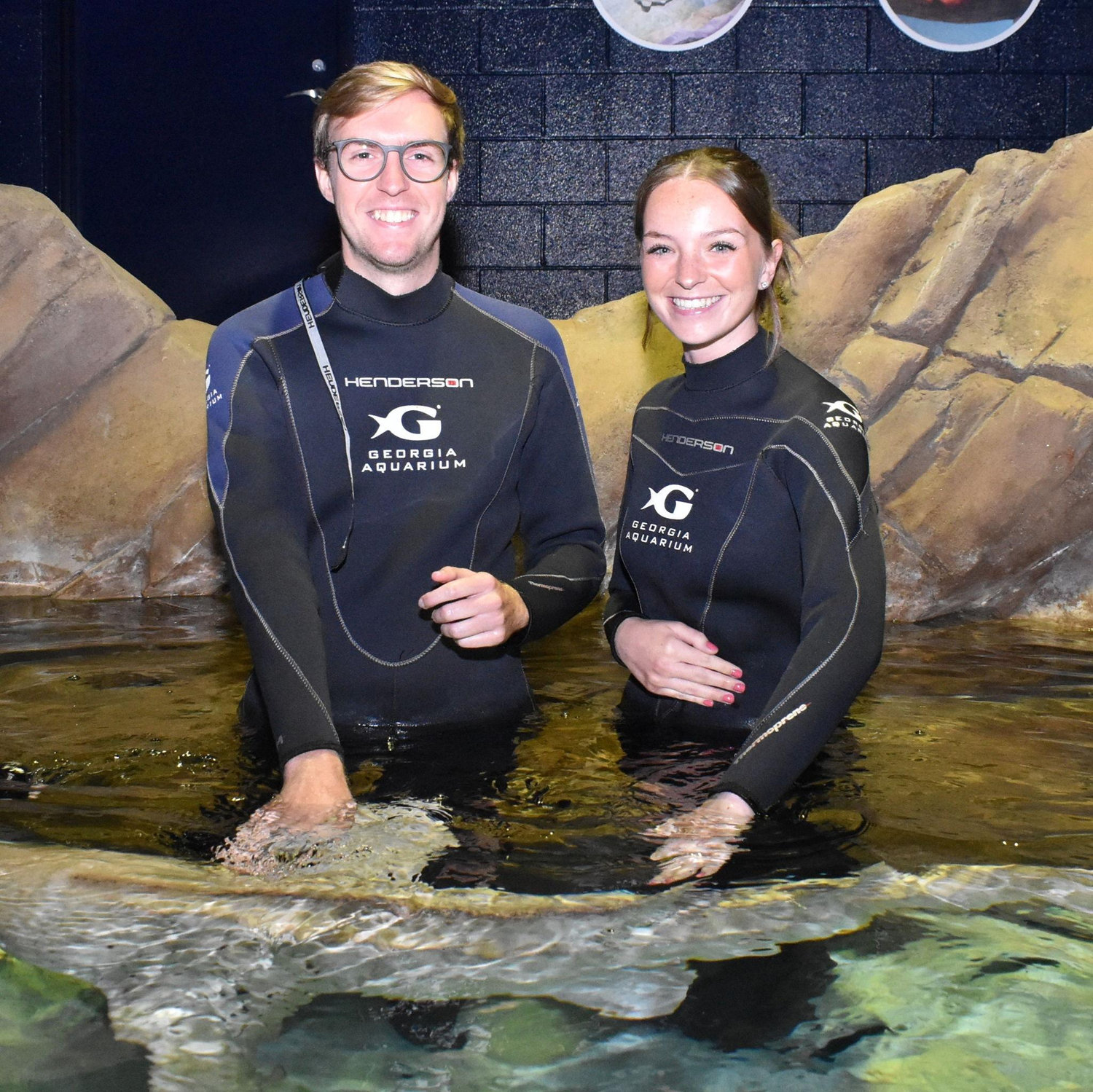 September 26, 2025 (Atlanta, GA): We swam with the sharks and rays at the Georgia Aquarium. This was my birthday present from Alex.