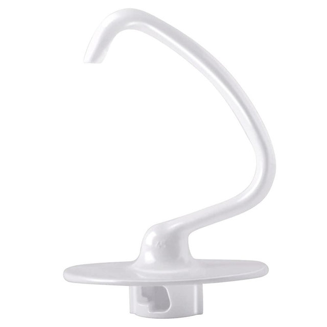 K45DH C Dough Hook Replacement Compatible with Kitchen-Aid K45 K45SS KSM90 KSM110 KSM150 KSM75 4.5 QT Tilt-head Stand Mixers Attachments,Non-stick Bread Hook