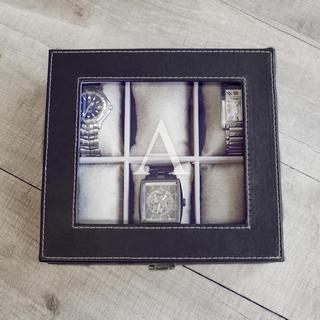 Personalized Leatherette Watch Box