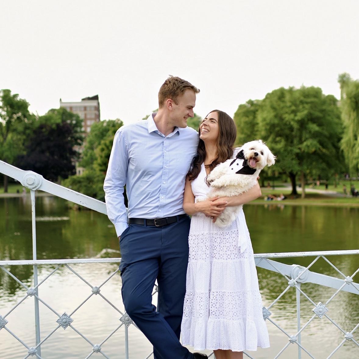 Engagement shoot Boston Public Garden June 2024