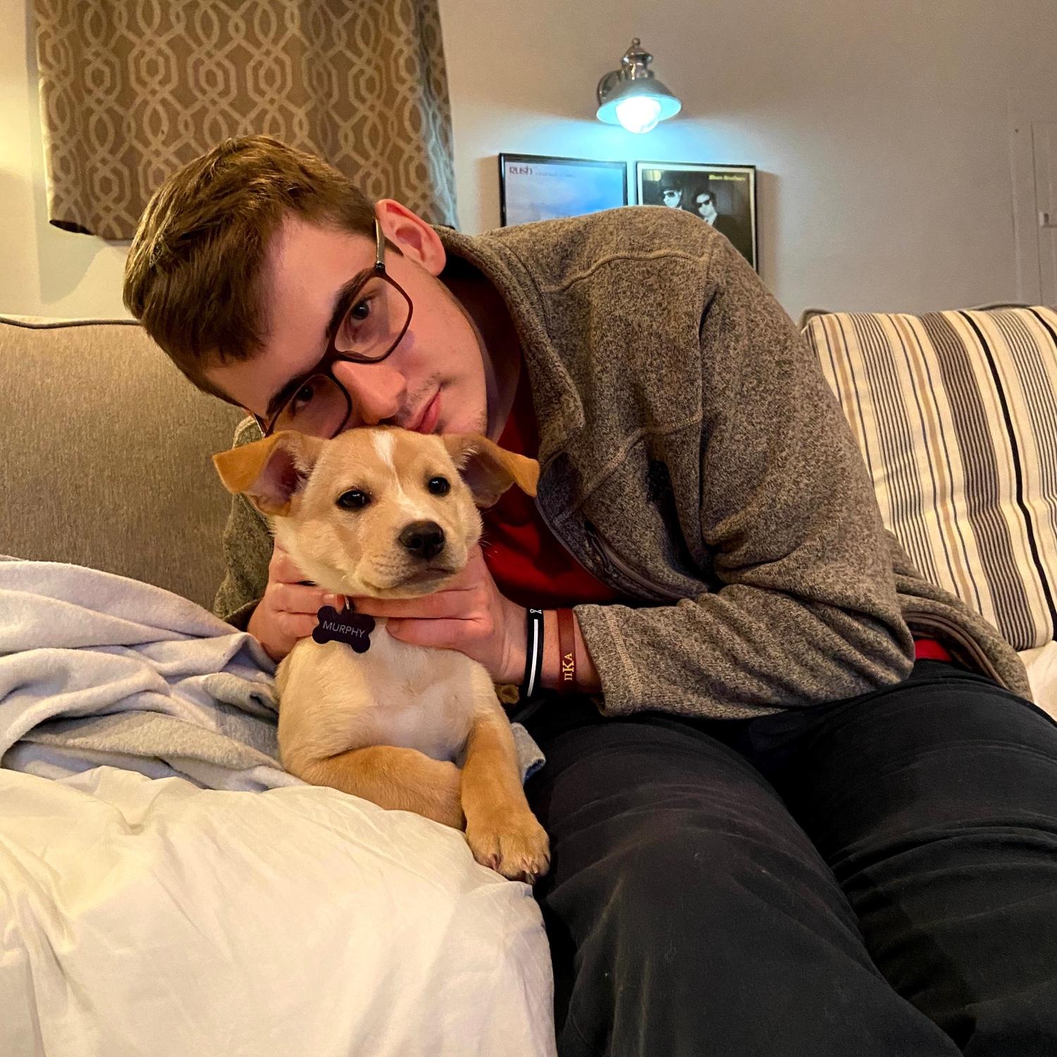 Another furry friend for Evan