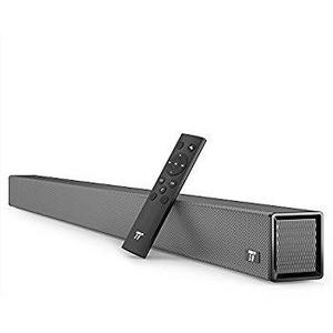 Soundbar, 36-Inch 4 Speakers Strong Bass TaoTronics Sound Bar Wired and Wireless Bluetooth Audio Speakers for TV (Home Theater Surround Sound, Included Optical Cable, Remote Control)