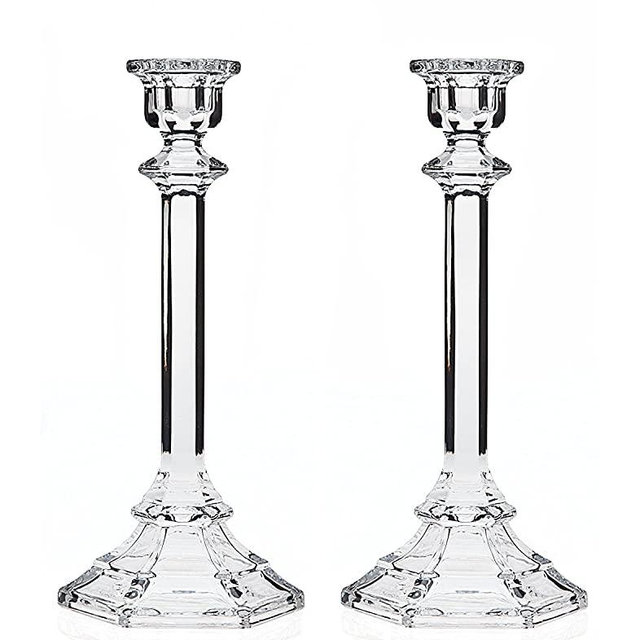 Godinger 15066 9-1/2" Harmony Candlestick - Pair,