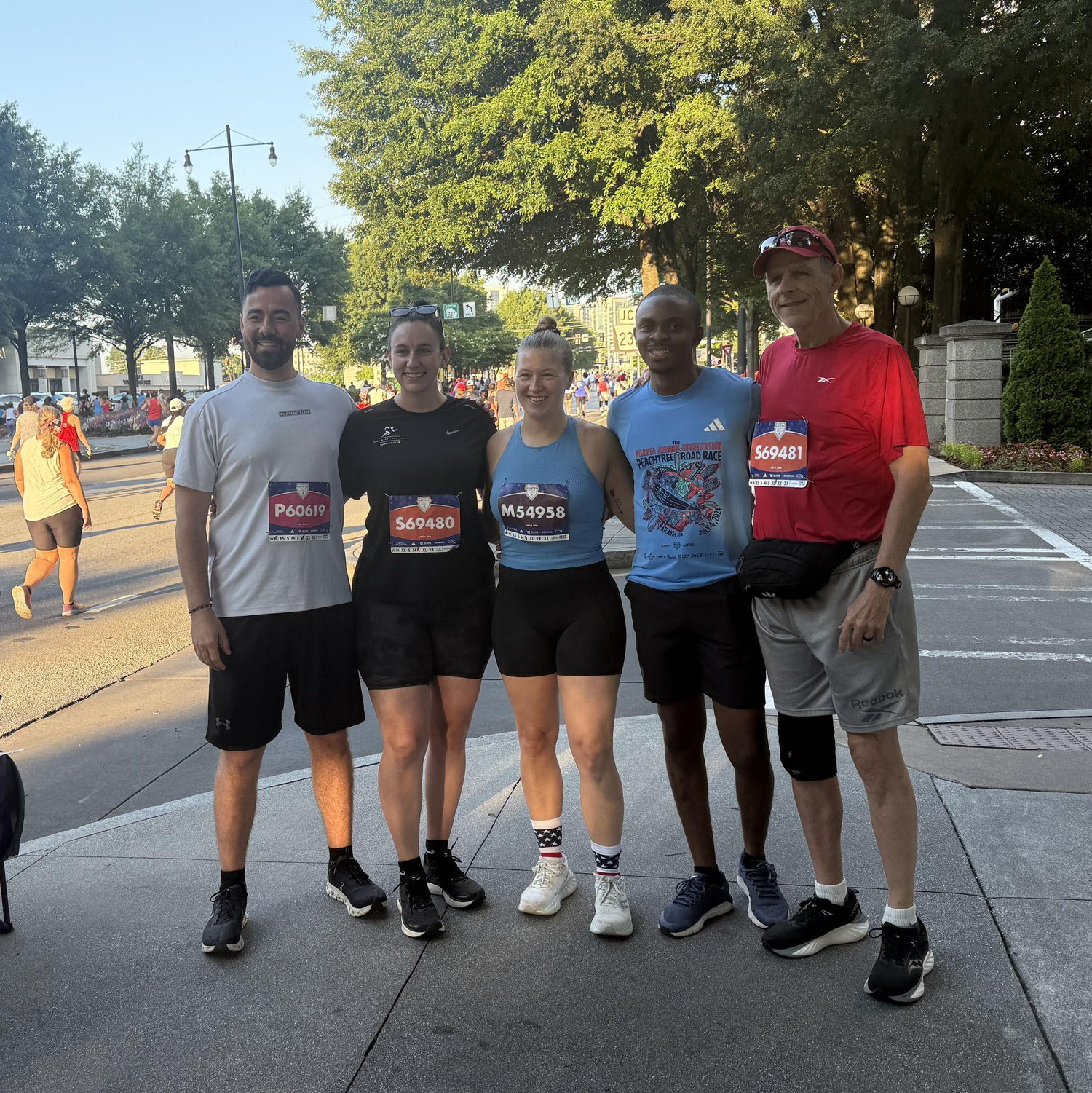 July 2025 - Peachtree Road Race in Atlanta, GA
