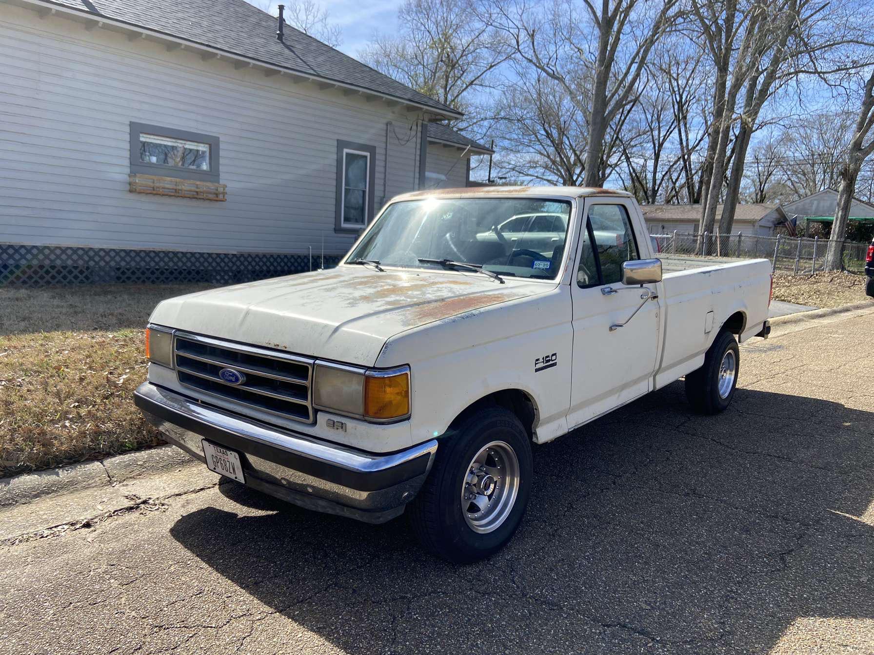 Mikaila’s new (new to her) 1989 F-150, Bo