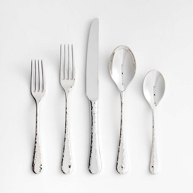 Caesna Texture 20-Piece Flatware Set